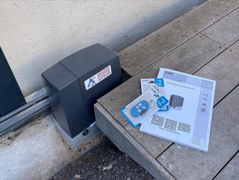 Remplacement d'une motorisation came d'un portail coulissant électrique d'un particulier domicilié à château-gombert sur marseille 13013 par as13depannage les pennes mirabeau