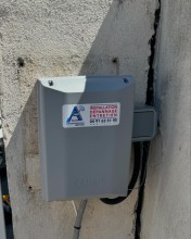 Installation coffret de commande za3p de motorisation de portail  battant CAME à Niolon (13740) 