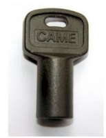 Clé de déverrouillage triangulaire pour moteur came en vente magasin motorisation portail septèmes