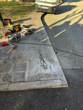 Fixation d’une barrière levante CAME GARD 5000 à Vitrolles 13127 pour un site industriel
